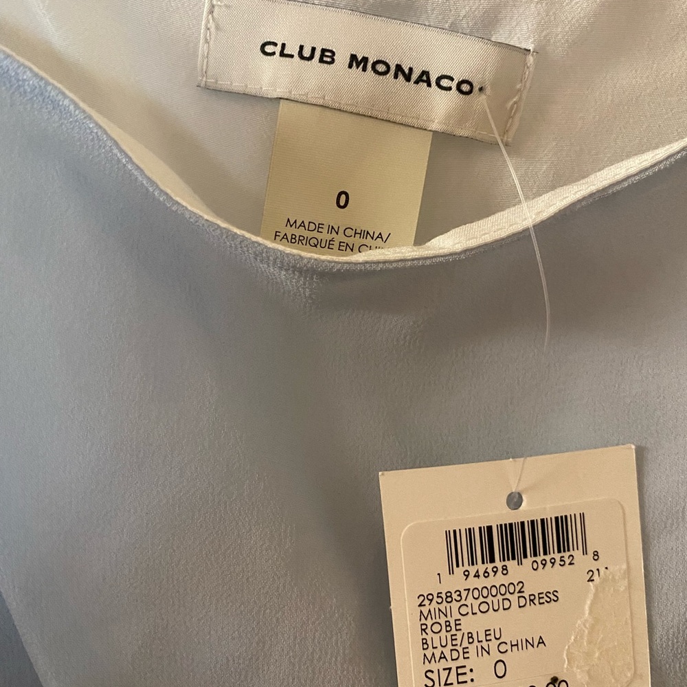 Club Monaco silk dress